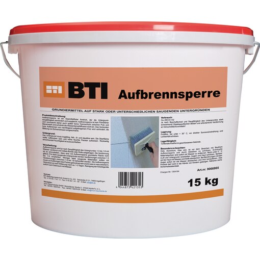 Aufbrennsperren, Grundiermittel, Grundierungen